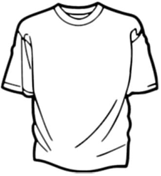 T-Shirt Malvorlage