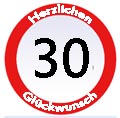 30. Geburtstag Gratulieren