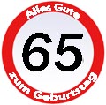 Wünsche zum 65ten