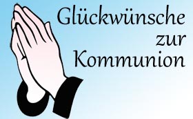 Kommunionsglückwünsche